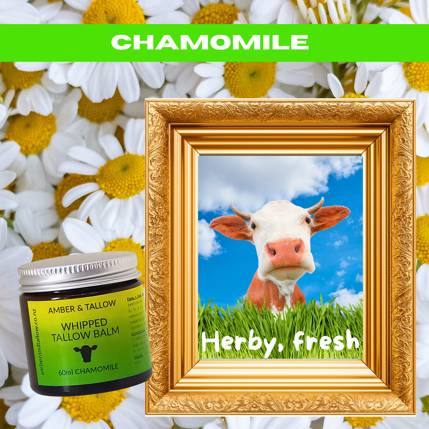 Scented Whipped Tallow Balm - NZ Made